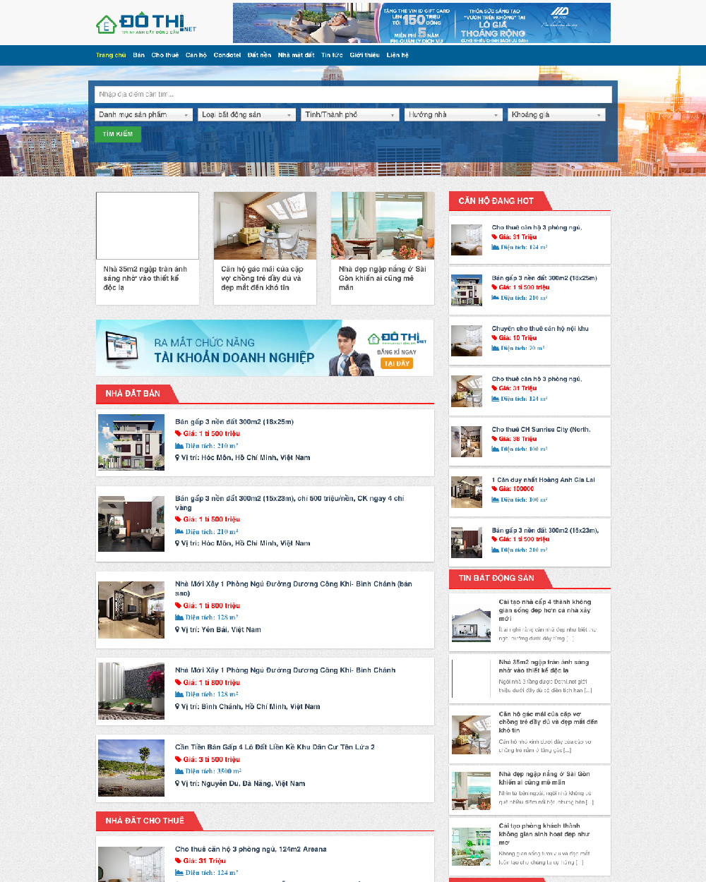 Giao di n webiste wordpress b t ng s n m u 18 giao di n web