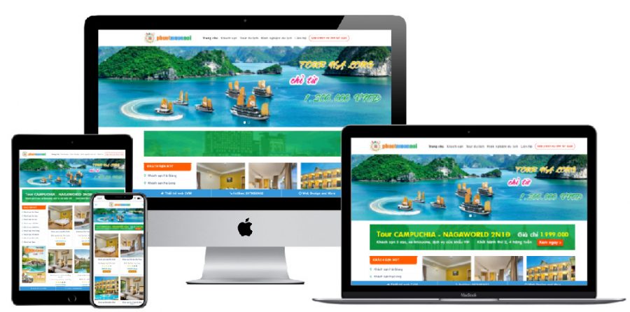 Giao diện website Wordpress du lịch đặt tour